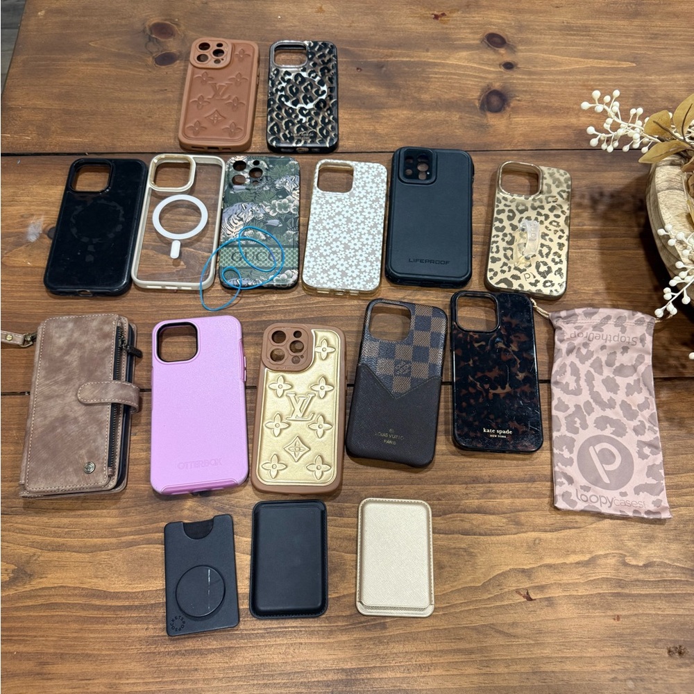 14 pro max Assorted Phone Cases Collection